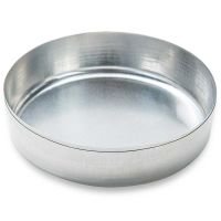 Aluminum Dish, 70mm, 2.0g (80mL), Smooth Wall without Tab