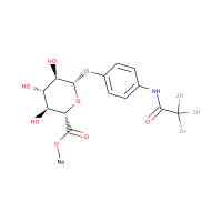 4-Acetamidophenyl β-D-Glucuronide-d3 Sodium Salt