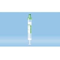S-Monovette® Lithium heparin, 7.5 ml, cap green, 92 x 15 mm, with paper label