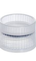 Screw cap, natural, suitable for tubes 16.5 mm