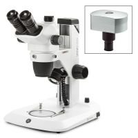Trinocular stereo zoom microscope Nexius, Zoom Evo, 1:8.4 zoom ratio, with camera