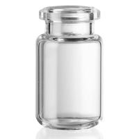 Headspace Vial, 6mL, Clear Glass, Crimp Closure, 20mm Tapered Opening, 22x38mm, Radius Bottom