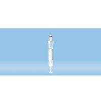 S-Monovette® Fluoride/EDTA, 1.2 ml, cap grey, 66 x 8 mm, with plastic label