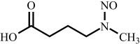 N-Nitroso-N-Methyl-4-Aminobutyric Acid (Mixture of Isomers)