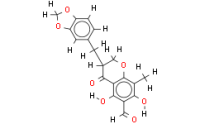 Aldehydoisoophiopogonanone A, 6-