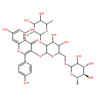 Kaempferol 3-O-(2,6-?-L-dirhamnopyranosyl-?-Dglucopyranoside)