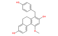 1-(4-hydroxybenzyl)-4-methoxy-9,10-dihydropenanthrene-2,7-diol