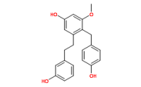 3’,5-dihydroxy-2-(4-hydroxybenzyl)3-methoxybibenzyl