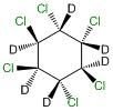 α-1,2,3,4,5,6-Hexachlorocyclohexane-d6