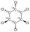 α-1,2,3,4,5,6-Hexachlorocyclohexane-13C6