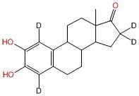 2-Hydroxyestrone-1,4,16,16-d4