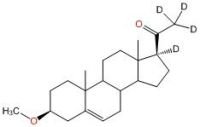 5-Pregnen-3β-ol-20-one-17α,21,21,21-d4 3-Methyl Ether