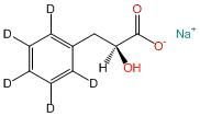 Sodium L-3-Phenyl-d5-lactate