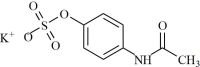 Acetaminophen Sulphate Potassium Salt