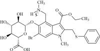 Arbidol O-Glucuronide