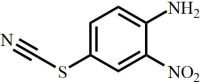 Albendazole Impurity 5 (2-Nitro-4-Thiocyanatoaniline)
