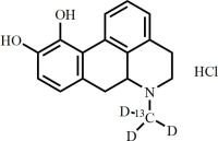 rac-Apomorphine-13C-d3 HCl