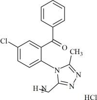 Alprazolam Impurity 2 HCl