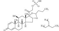 Budesonide Sulfate Triethylamine Salt (Mixture of Diastereomers)