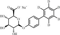 4-Hydroxy Biphenyl-d5 O-Glucuronide Sodium Salt