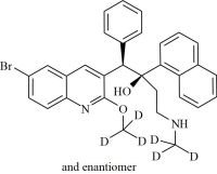 N-Desmethyl Bedaquiline-d6 (Mixture of Enantiomers)