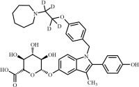 Bazedoxifene-5-Glucuronide-d4