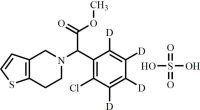 rac-Clopidogrel-d4 Hydrogen Sulfate