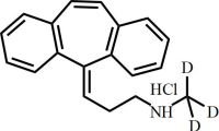 Nortriptyline EP Impurity B-d3 HCl (Cyclobenzaprine USP Related Compound B-d3, N-Desmethyl Cyclobenzaprine-d3 HCl)
