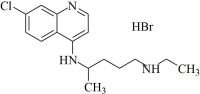 Desethyl Chloroquine DiHBr (Hydroxychloroquine Sulfate EP Impurity D DiHBr)