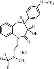 Desacetyl Diltiazem-d3 HCl