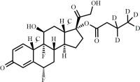 Difluprednate Impurity 7-d5 (Difluprednate Hydroxy Impurity-d5, 21-Desacetyl Difluprednate-d5)