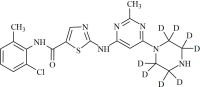 N-Deshydroxyethyl Dasatinib-d8
