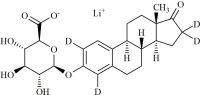 Estrone-d4 ÃŸ-D-Glucuronide Lithium Salt (Estrone-d4-3-Glucuronide Lithium Salt)