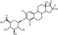 Estrone-d4-3-glucuronide (Estrone-d4 &#946;-D-Glucuronide Sodium Salt)