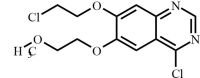 Erlotinib Impurity 2 (4-Chloro-7-(2-Chloroethoxy)-6-(2-Methoxyethoxy)-Quinazoline)
