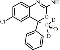 N-Desethyl Etifoxine-13C-d3
