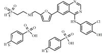 Lapatinib Impurity 1 (O-De(3-fluorobenzyl) Lapatinib) Ditosylate Salt