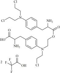 rac-Melphalan EP Impurity G Ditrifluoroacetate (rac-Melphalan Dimer Ditrifluoroacetate)