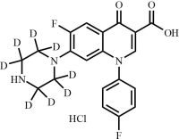 Sarafloxacin-d8 HCl