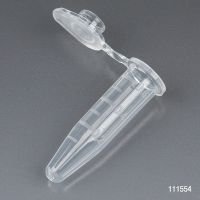 Microcentrifuge Tube, 0.5mL, PP, Attached Snap Cap, Graduated, Different Colours, Certified: Rnase, Dnase and Pyrogen Free