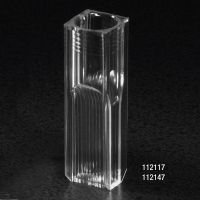 Cuvette, Semi-Micro, 2.9mL, with 2 Clear Sides, PS