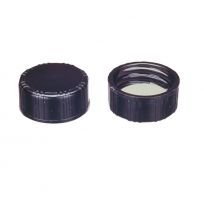 Black Phenolic Screw-Top Closures with Rubber Liner,18-415
