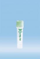 Microvette® 500 Lithium heparin gel, 500 µl, cap green, flat base