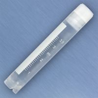 CryoClear tubes, 4.0mL, STERILE, Internal Threads, Attached Screwcap with Co-Molded Thermoplastic Elastomer (TPE) Sealing Layer, Round Bottom,standing bottom