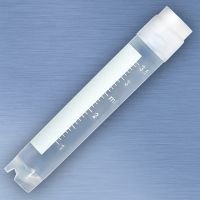 Cryo tubes, 4.0mL, STERILE, External Threads, Attached Screwcap with Co-Molded Thermoplastic Elastomer (TPE) Sealing Layer, Round Bottom, Self-Standing