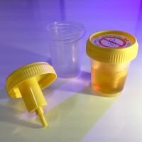 Urine Collection Cup with Integrated Transfer Device, 2oz (60mL), STERILE, Individually Wrapped