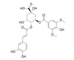 4-O-Caffeoyl-3-O-syringoylquinic acid
