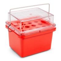 Mini Cooler, 0°C, 12-Place (3x4) for 15mL Tubes, Red