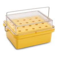 Mini Cooler, -20°C, 20-Place (4x5) for 1.5mL Tubes, Yellow