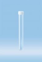 6ml Tube with cap, 92x11.5mm, Polypropylene, round Base, Sterile
